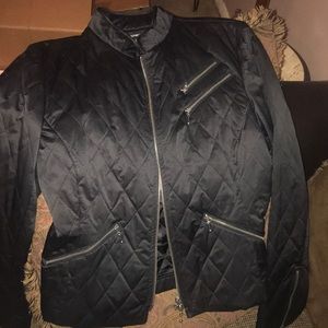 Pre-loved Express Quilted MotoStyle Jacket size 14